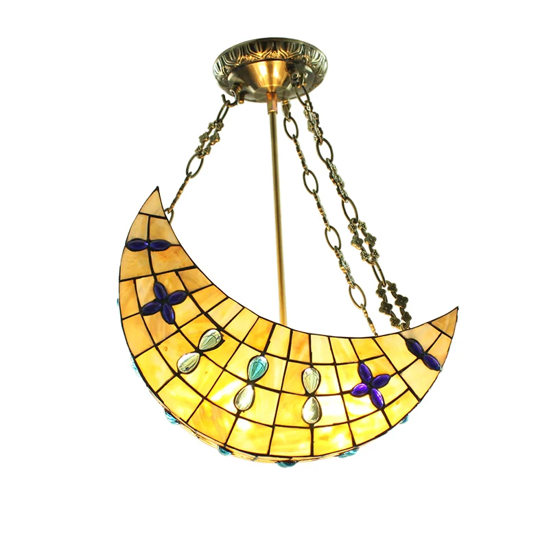 Тиффани пастырской творческий потолочный светильник Ретро детских комнат