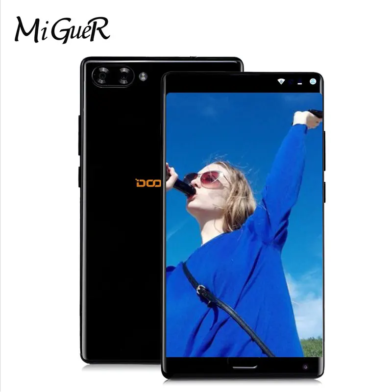 DOOGEE MIX 4 GB + 64 мобильного телефона 5 ''HD Android 7 0 Helio P25 Octa Core 2 GHz 16MP 8MP 3380 mAH 4G