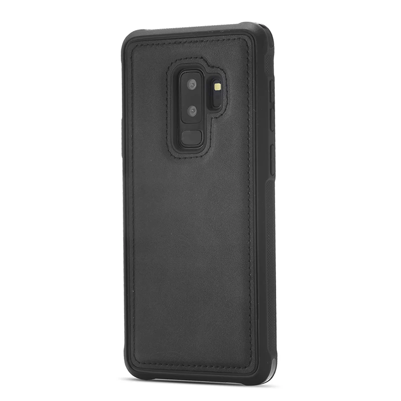 Vintage PU Leather Case For Samsung Galaxy S9 S8 Plus Protective Back Cover Magnetic Car Phone | Мобильные телефоны и