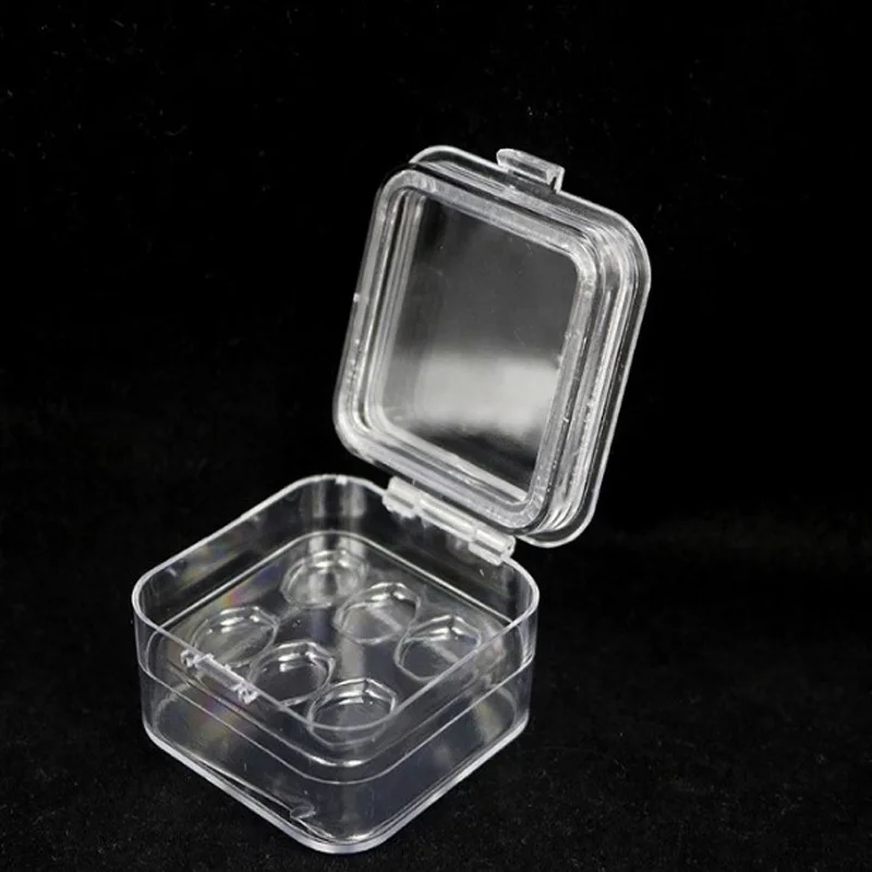 

5/10pcs Dental Lab Material Tooth Box with Film High Quality Dental Supply Denture Storage Box Membrane Tooth Box with hole