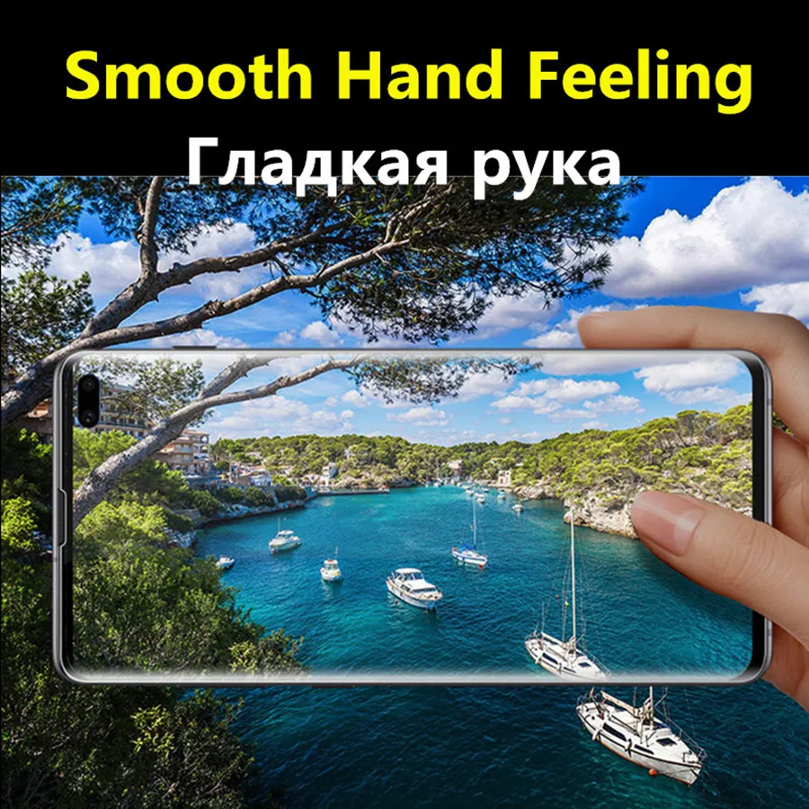 20D полное покрытие закаленное стекло для samsung galaxy S8 S9 S10 Plus S7 Edge Note 8 9 10 Plus защита экрана закаленное стекло