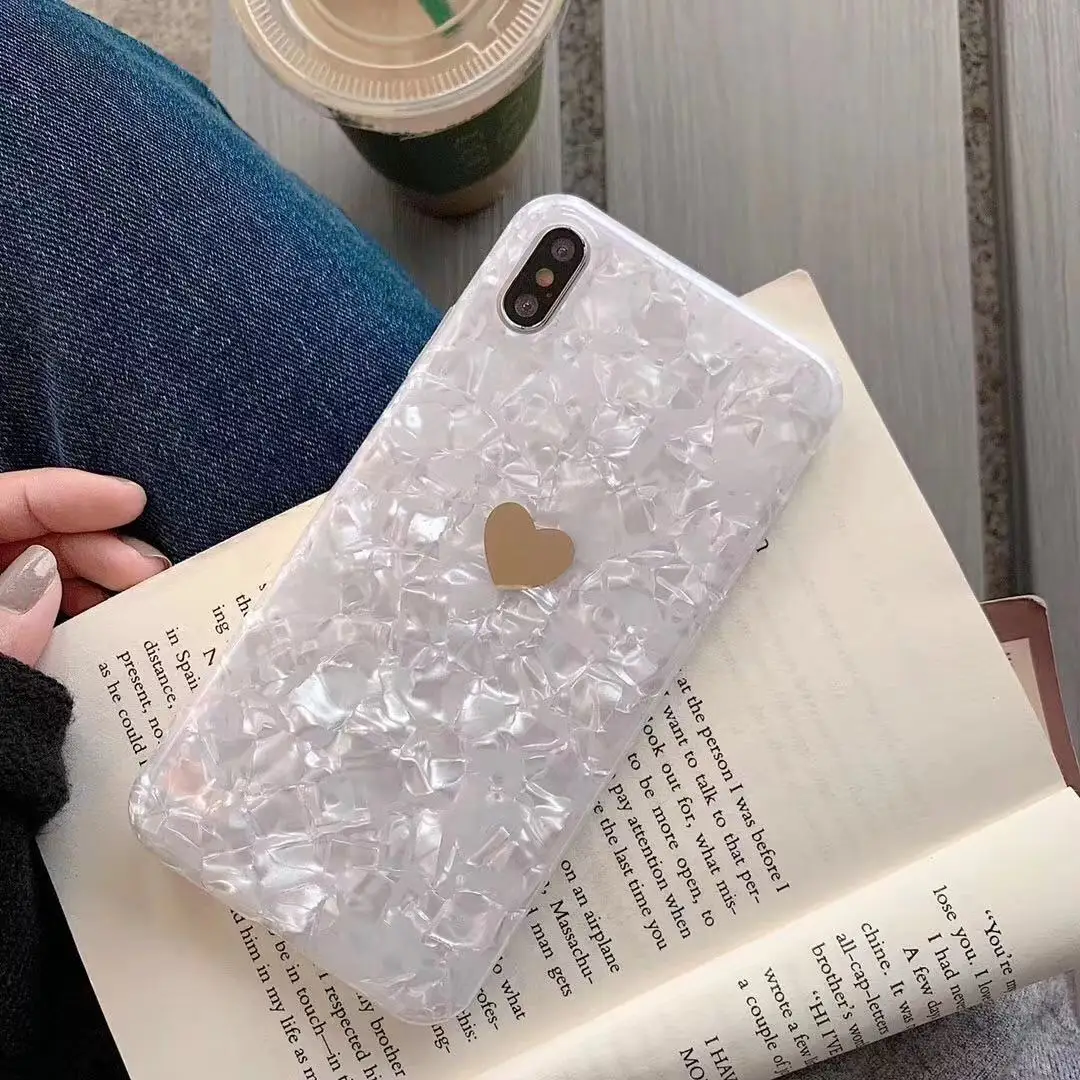 Чехол для телефона Wixcen Gilt Love Heart Fritillaria Iphone Xs Xr Xsmax X 6 6s 7 8 Plus мягкий чехол из ТПУ