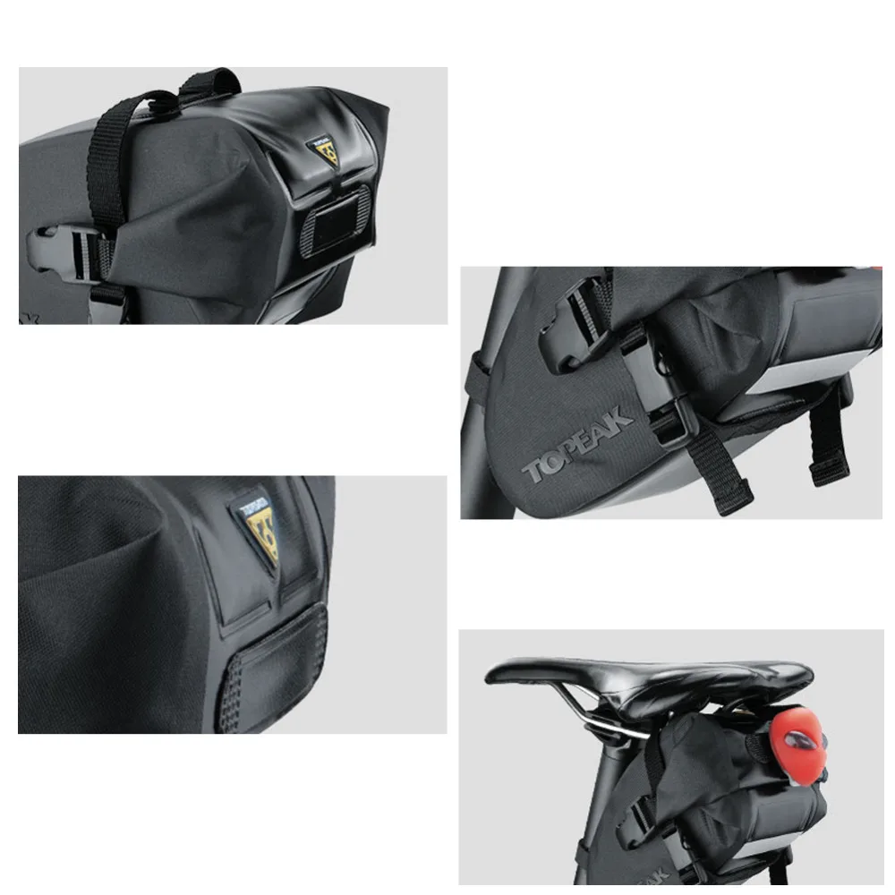 TOPEAK велосипедные сумки подходят для всех перил седла Клин DRYBAG полужесткая пена EVA защитит ваше снаряжение во время езды во влажной TT9819B