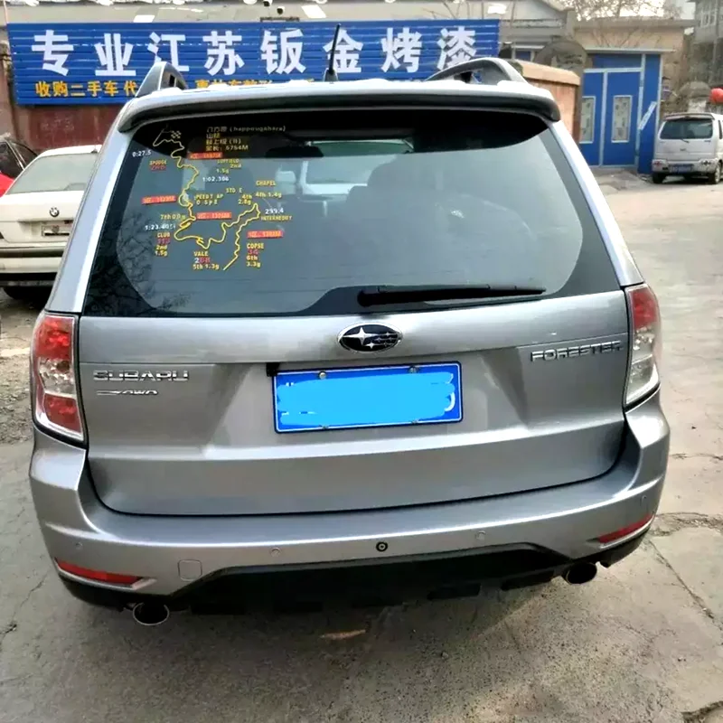 Спойлер для Forester 2009-2012 ABS Материал заднее крыло автомобиля праймер цвет задний