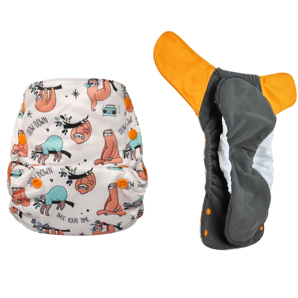 JinoBaby бамбуковый уголь aio couche lavable Тканевый подгузник для малышей|baby retail|baby brownbaby
