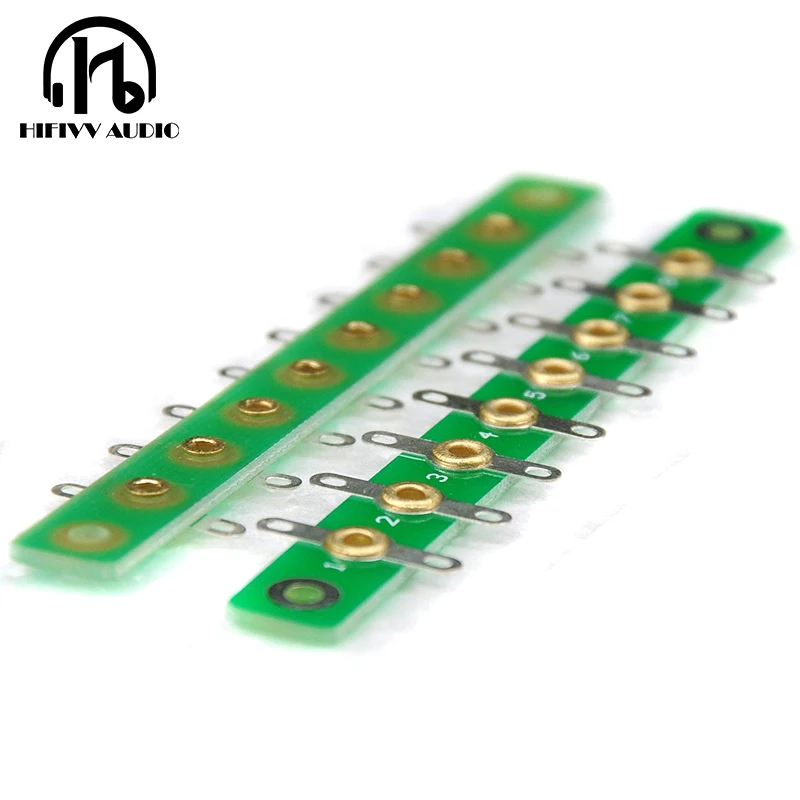 Медная заклепка с посеребренным покрытием полка для припоя 8 P позиций DIY