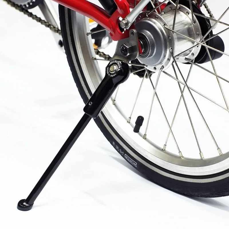 Велосипедная Опора черный/серебристый BMX складной велосипед brompton birdy велосипедная опора для ног Япония Minoura