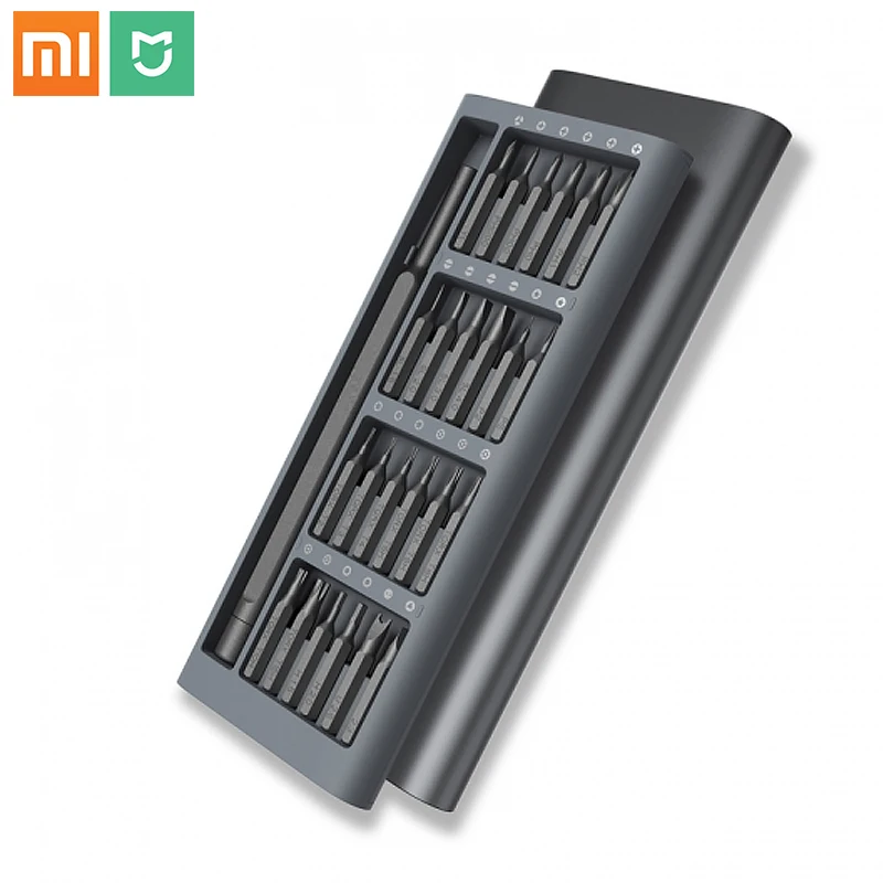 Оригинальный комплект отверток 24 в 1 Xiaomi Mijia Wiha 60HRC магнитные биты домашний набор