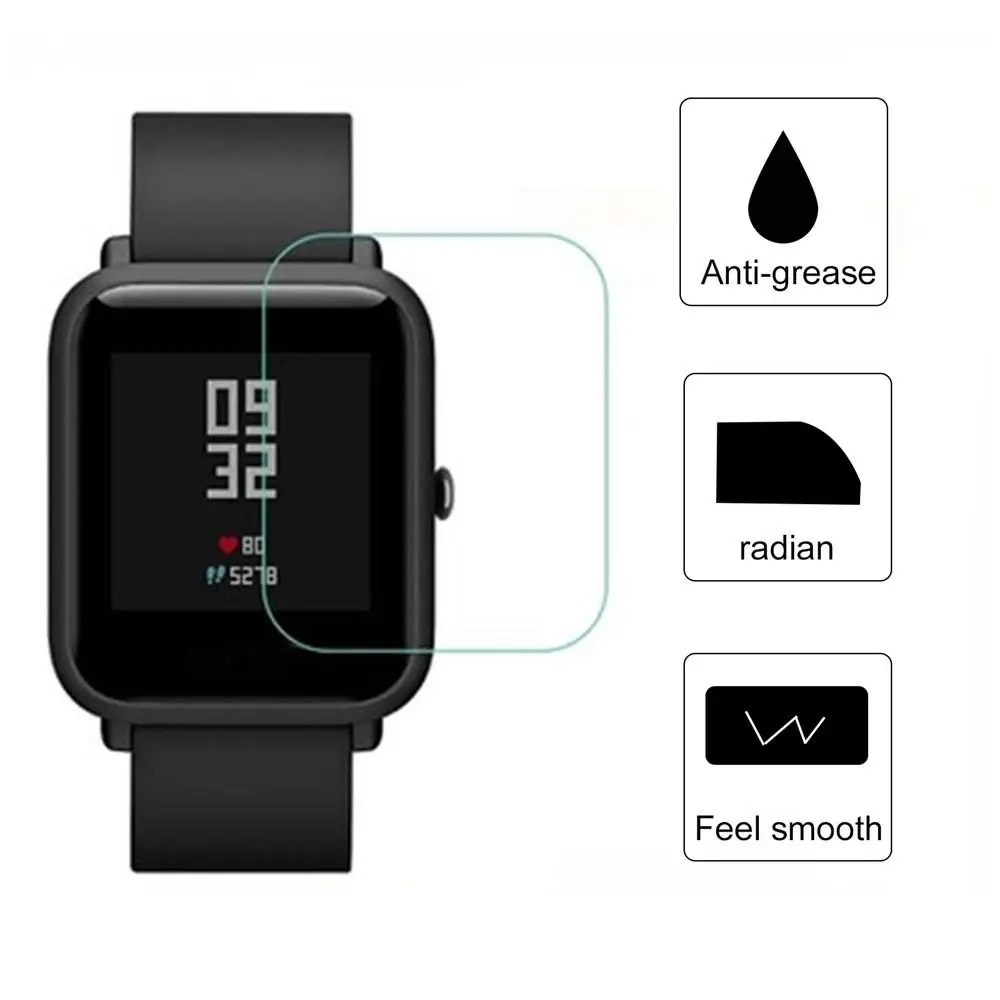 5 Упак. мягкие защитная пленка из термополиуретана для Xiaomi Huami Amazfit Bip бит темп Lite