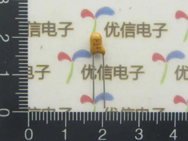 

20pcs/lot High Quality DIP tantalum capacitor 16V 4.7UF 475K 10% tantalum capacitor 4.7uf 2.54mm Distance