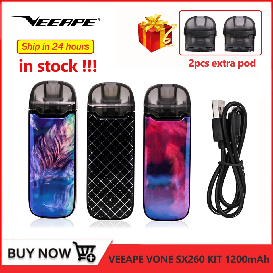 В наличии! VEEAPE VONE YIHI SX260 Vape ручка стартовый набор 1200 мАч кнопка блокировки