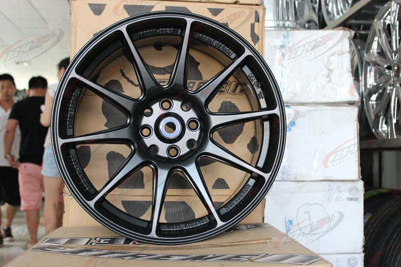 Modified wheel tire upgrade 4X114.3 alloy wheels 17-inch matte black Elantra Sonata XXR527 | Дом и сад