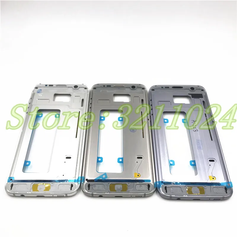 Запасные части средняя пластина рамка для Samsung Galaxy S7 G930F edge G935F передний ЖК-дисплей