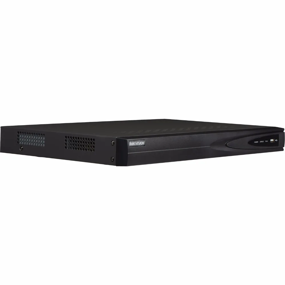 Hikvision POE NVR DS 7604NI K1/4 P Поддержка 8mp 4 k IP камеры встроенные P2P CCTV видеорегистратор сети