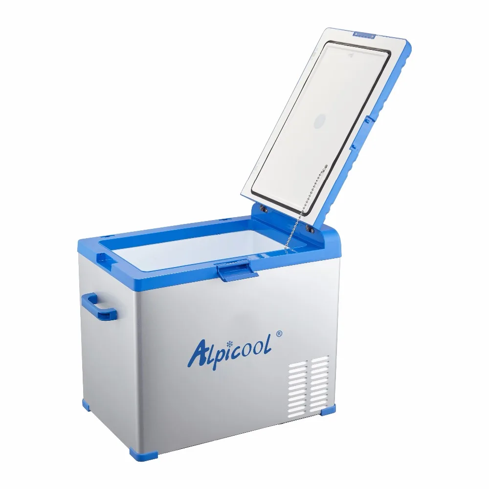 Alpicool серии 50L Новый компрессорный морозильник автомобильный холодильник AC 12 В DC24V