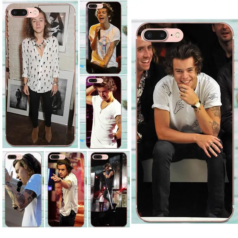 Мягкие чехлы для Apple iPhone 4 4S 5 5C 5S SE 6 6S 7 8 Plus X XS Max XR 1d Harry S Tattoo|Чехлы-накладки| |