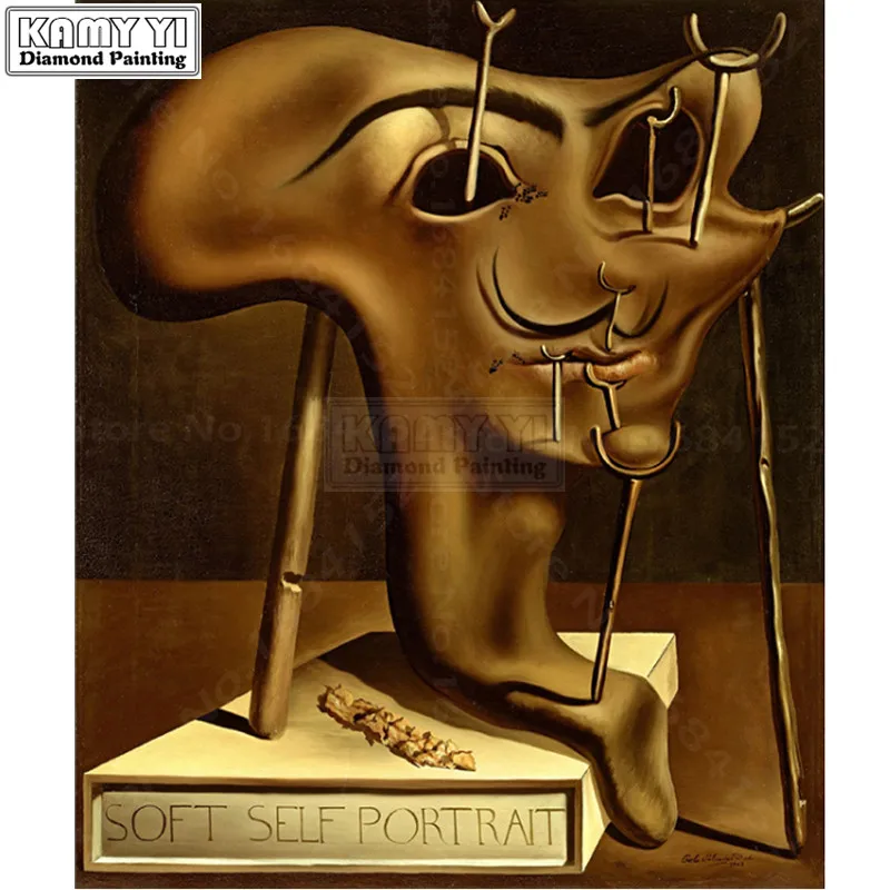 Salvador Dali 5d diy Алмазная картина абстрактная живопись алмазная вышивка набор