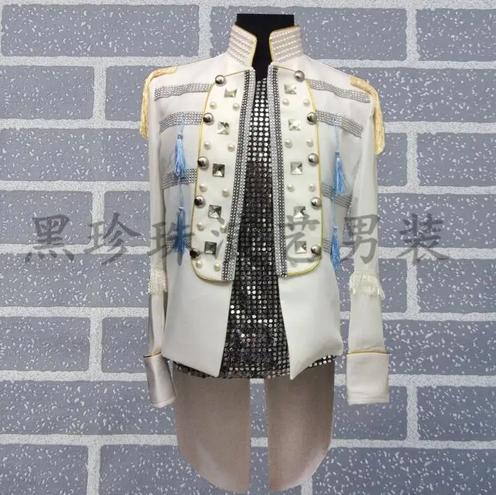 Мужские костюмы Дизайнерский Костюм brick royal homme terno сценические для певцов Мужской