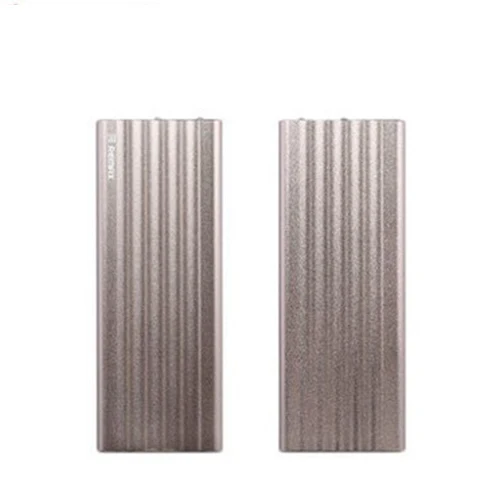 REMAX power Bank, 20000 мА/ч, двойной USB, портативный, быстрая зарядка, внешний аккумулятор, зарядное устройство для iPhone 6, 6s, смартфонов - Цвет: Золотой