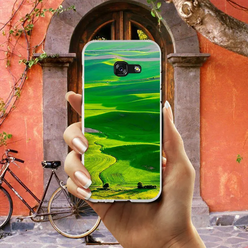 Мягкие чехлы для телефонов Samsung Galaxy S2 S3 S4 S5 Mini S6 S7 S8 S9 S10 Lite Edge Plus Note 4 5 8 9 Blue Sky White Cloud