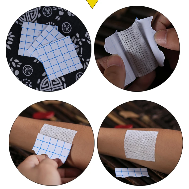 100 шт./лот медицинская Нетканая лента дышащая антиаллергическая лекарственная