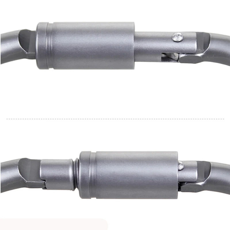 6 шт./лот карабин Travel Kit Кемпинг оборудование сплава Алюминий выживания Шестерни