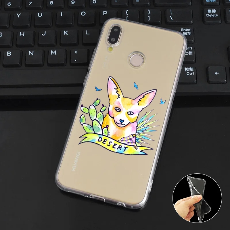 DREAMFOX K282 собака мягкая TPU силиконовый чехол для huawei Honor 6A 6C 7X9 10 P20 Lite Pro P Smart |