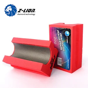 Бриллиантовый шлифовальный круг Z-LION V30, гальванизированные алмазные ручные колодки, керамический тильстон, абразивный Поролоновый полировальный диск