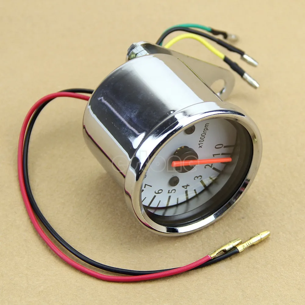 Универсальный Аналоговый тахометр Mechanica 13000RPM для мотоцикла|Инструменты| |