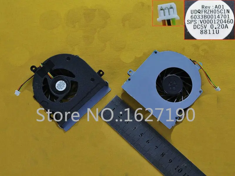 New Laptop Cooling Fan for Toshiba satellite L300 L305 PN:UDQFZZH19C1N UDQFRZP02C1N CPU Cooler Radiator Repair Replacement | Компьютеры и