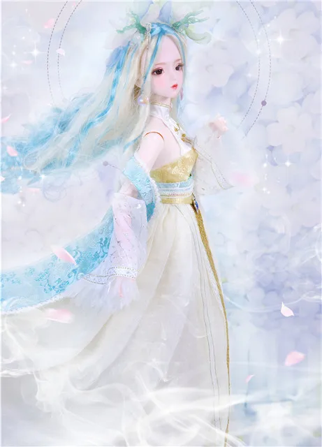 dragon 1/3 bjd куклы 62 см Совместное тела куклы белая кожа с волос одежда обувь, Китайский серии знак, AI YoSD MSD SD комплект игрушка подарок ребенку DC - Цвет: dragon