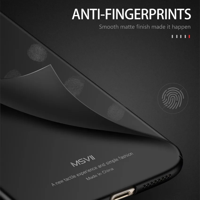 Msvii Case For iPhone 7 Plus Cover Ultra Thin Hard PC Back Apple iPhone7 7Plus Full Protectro Phone Coque Shell |