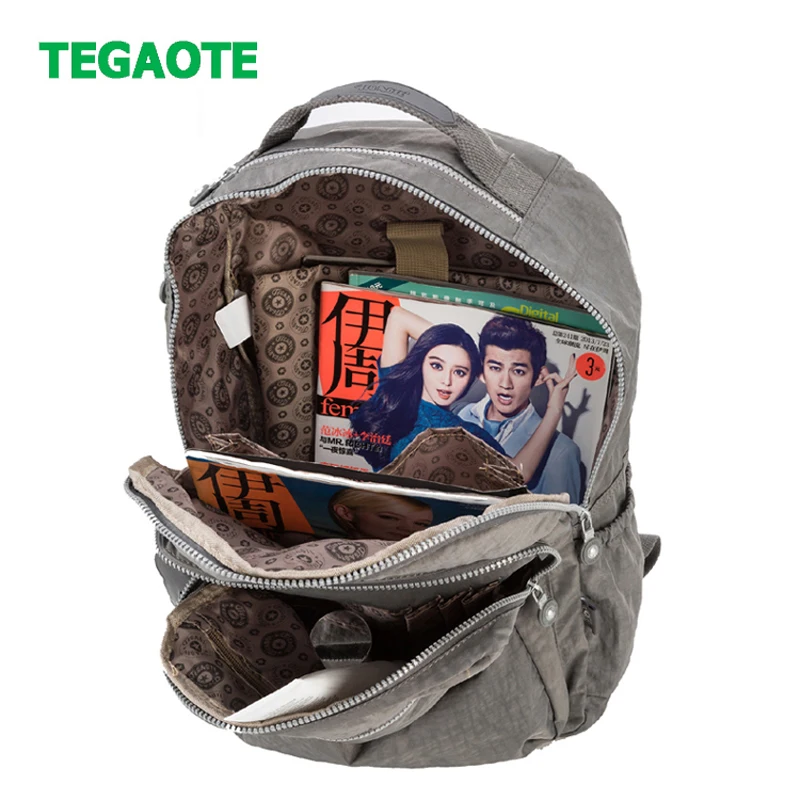 Рюкзак TEGAOTE для девочек подростков Женский школьный ранец ноутбука дорожные
