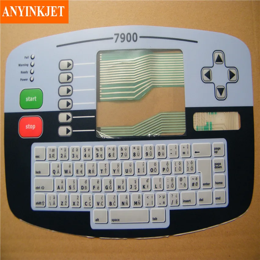 Подходит для клавиатуры Linx 7900 струйного принтера 7900|linx inkjet|linx printerkeyboard keyboard |