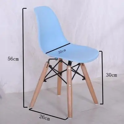 Style 9 Пластиковая спинка, Северный стул, современный минималистичный стул для учебы, домашний ресторанный стул, компьютерное кресло - Цвет: Style 9