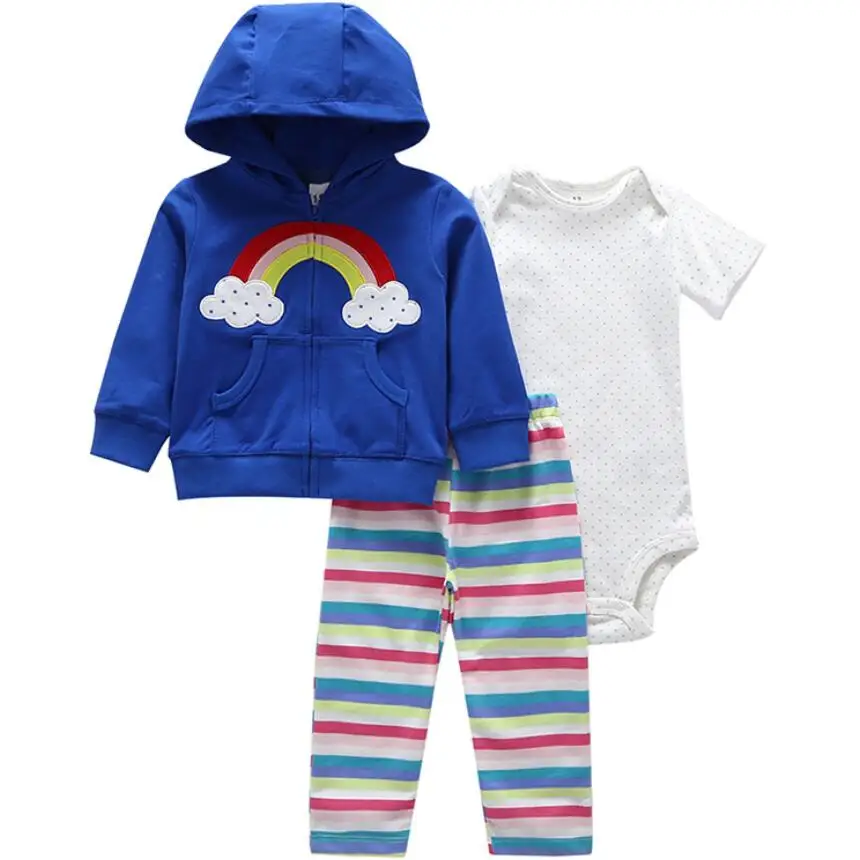 Г. Ограниченное предложение, Официальный магазин, roupa infantil, Bebek, милое пальто с рисунком Кита для маленьких мальчиков, штаны комплект из 3 предметов смешанных цветов - Цвет: model 18