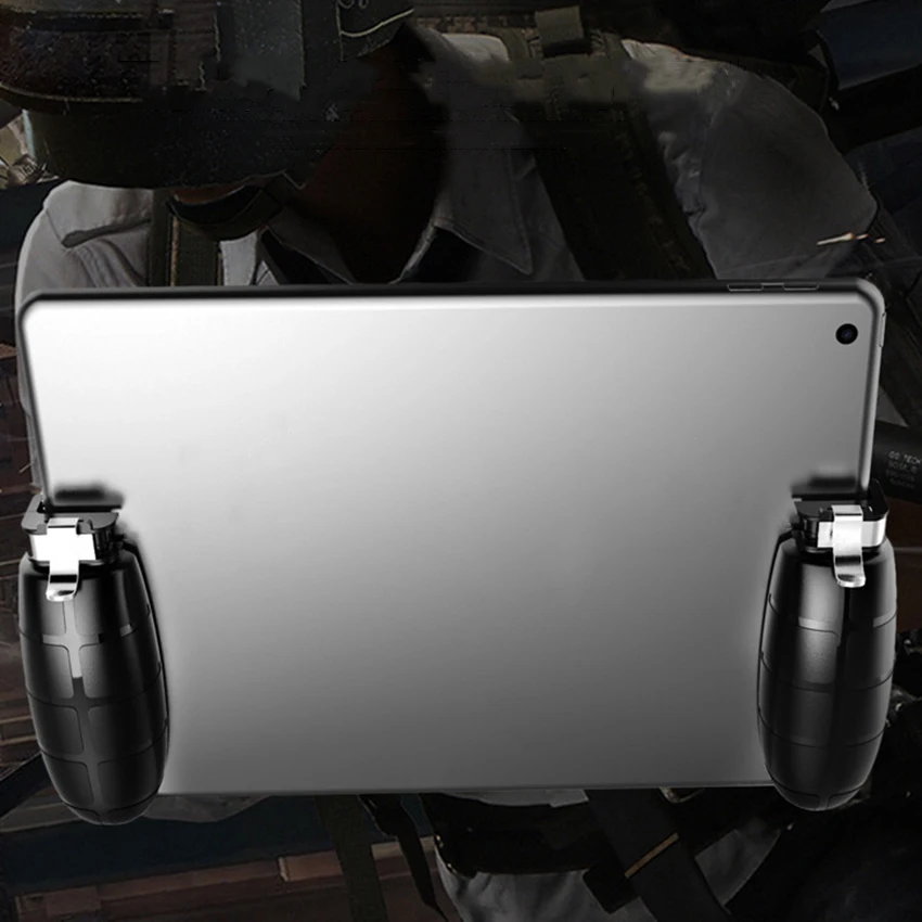 FPS Game Gamepad Controller L1R1 Trigger Fire Button Aim Key Joystick Universal Handle For PUBG iPad Mini 5 Air | Электроника
