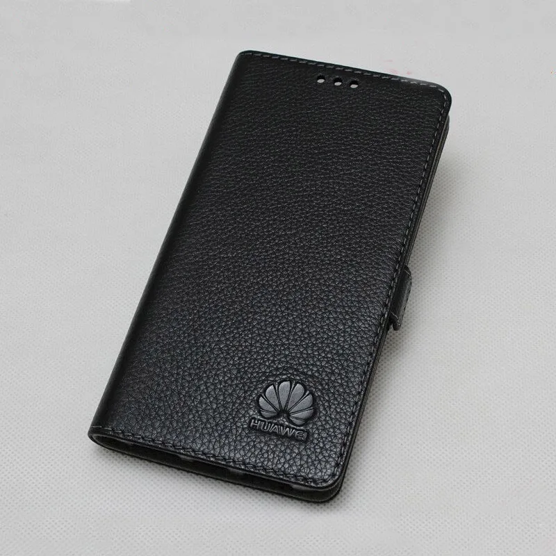 Роскошный чехол-книжка из натуральной кожи с подставкой для Huawei honor 10 | Мобильные