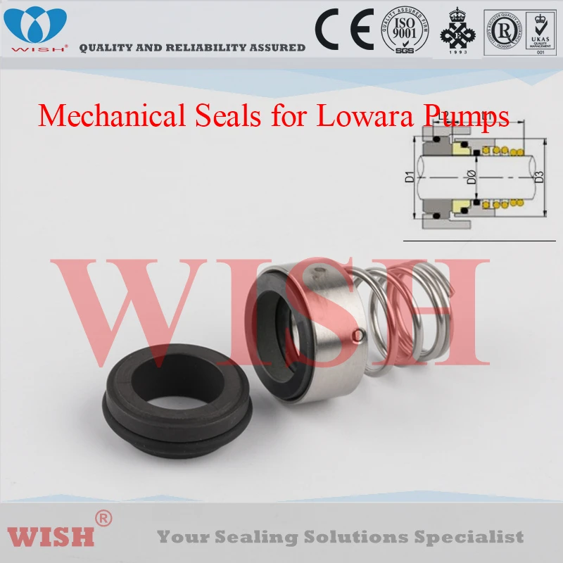 12 мм Механическое уплотнение Коническое одно весеннее подходит для SV and SVI Series Lowara