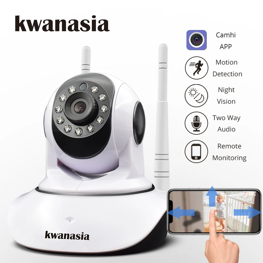 Домашняя охранная ip камера Wi Fi беспроводная умная WiFi Сеть CCTV Onvif Обнаружение