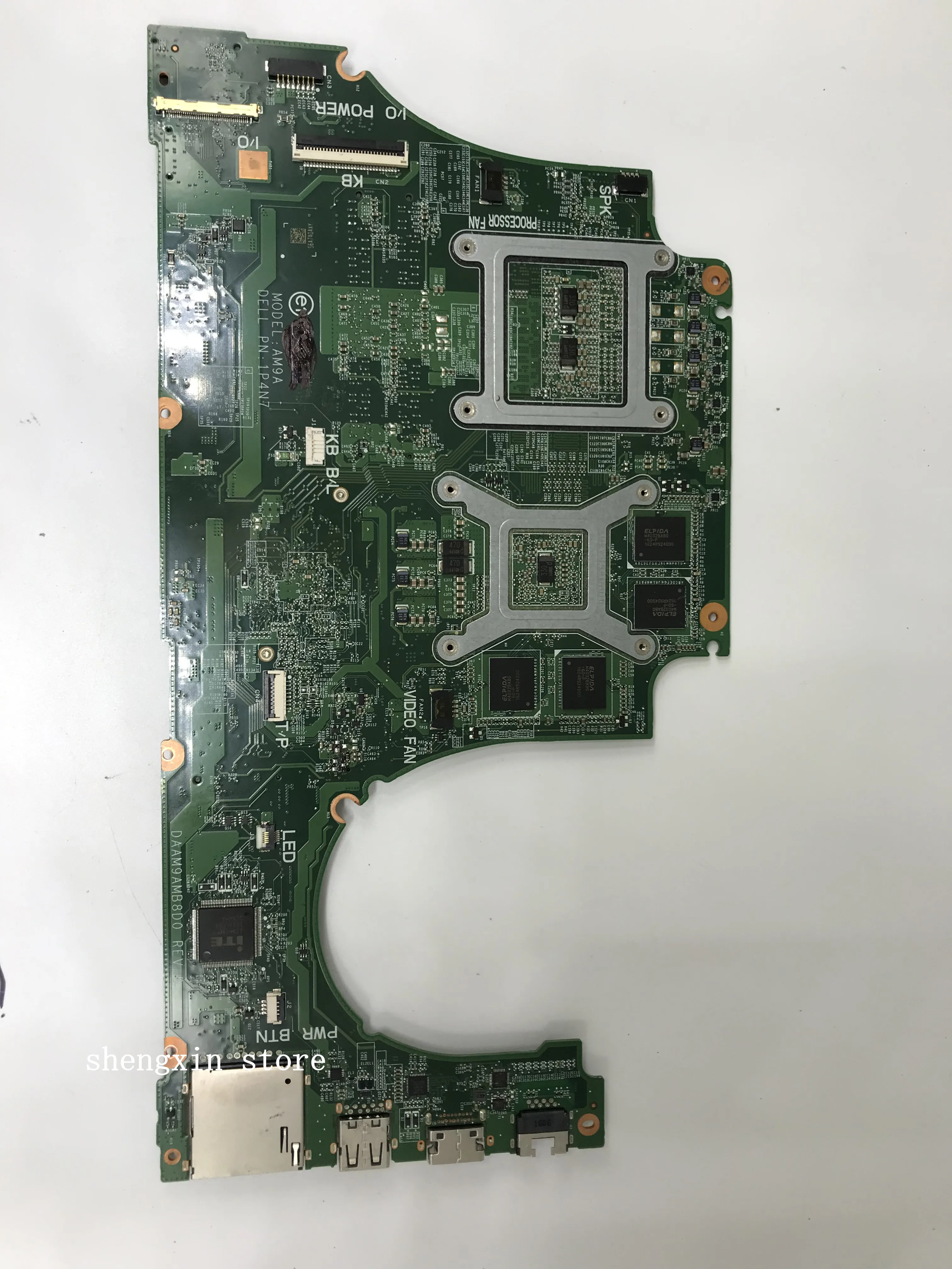 Материнская плата для DELL 15 7559 с I7-6700HQ DAAM9AMB8D0 CN-0MPYPP 0MPYPP материнская | Компьютеры и