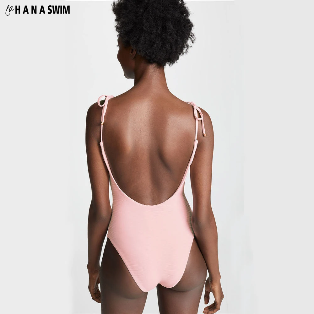

Solid/Pink Fashion Sexy Women One Piece Swimsuit Woman Swimsuit Bikini Suit Swimwear Beachwear Monokini Maillot De Bain Femme