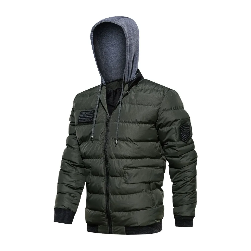 Лидер продаж парка мужские зимние куртки из хлопка Chaquetas Hombre парки повседневная