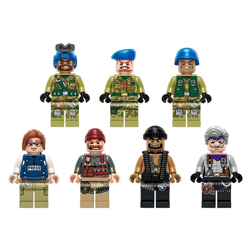 Обучающие строительные блоки Enlighten New Military Legoe игрушка для укладки детский