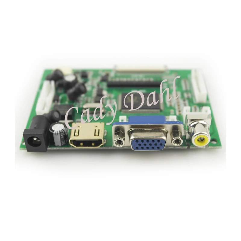 Плата контроллера HDMI VGA 2AV + 40 контактов Lvds кабель комплекты дистанционного