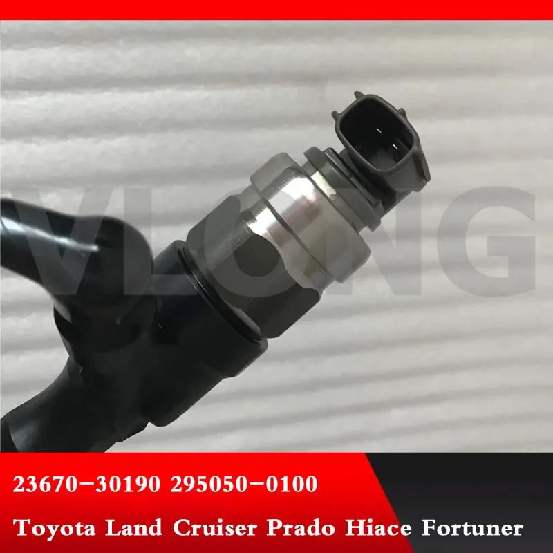 Подлинный и новый дизельный топливный инжектор 23670 30190 для Toyota Land Cruiser Prado Fortuner Dyna