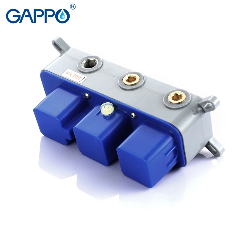 

GAPPO Shower faucet bath shower heads waterfall wall mounted shower set concealed Thermostatic shower mixer bath set system