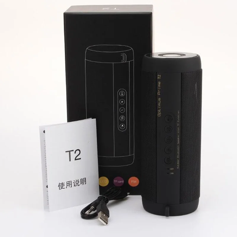 T2 лучший беспроводной Bluetooth динамик водонепроницаемый портативный открытый мини