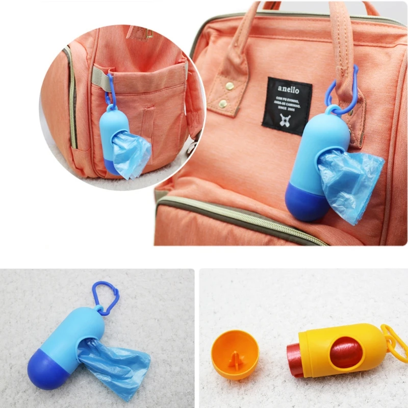 

Dispenser Box for Baby Diaper Waste Bag Baby Strollers Organizer Storage Box