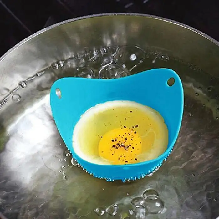 Силиконовая чашка для яиц приготовления микроволновка Poach стручки Инструменты
